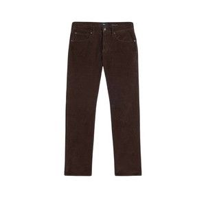 7 For All Mankind Straight-Fit Corduroy Pants In Coffee Brown - NWT